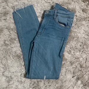 Hudson Jeans Light Wash High-Rise Skinny